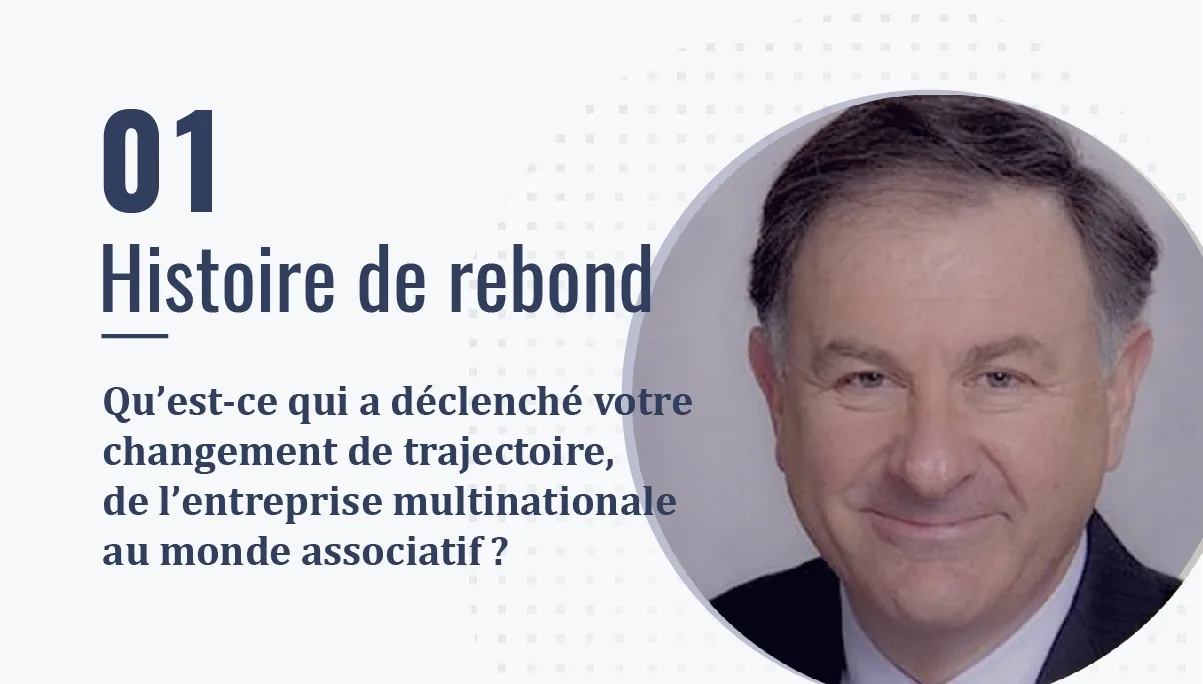 Premier volet de la série « Histoire de rebond » : portrait de François Gautier, souriant.